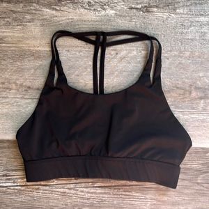 Black Sports Bra